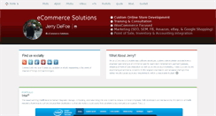 Desktop Screenshot of jerrydefoe.com
